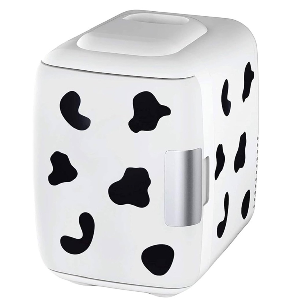 Cooluli Skincare Mini Fridge - Cow Print